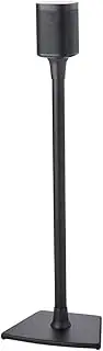 Sanus Wireless Speaker Stand Designed for Sonos One, Play:1 and Play:3 - Single (Black)