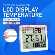 Digital Temperature and Humidity Meter Large LCD Display Hygrometer Thermometer