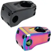 WE THE PEOPLE BMX INDEX BICYCLE STEM FRONTLOAD BLACK OIL SLICK ODYSSEY CULT