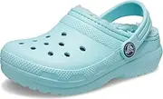 [Crocs] Teenager Classic Lined Clog Kids Pure Water