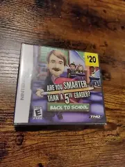 Brand New Sealed Nintendo DS Are You Smarter Than A 5th Grader Game