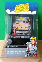 New in Box Heavy Barrel My Arcade, Micro Player Mini Arcade Machine Retro Arcade