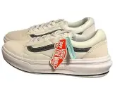 Vans Men's 12 Old Skool Over White Ivory Suede / Textile New