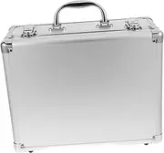 TINEASUR Metal Case for Men Compact Aluminum Suitcase Tool Storage Briefcase Aluminum Frame Fashion Accessory
