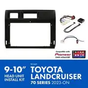 Aerpro 9" Multimedia Receiver Head Unit Kit to suit Toyota LandCruiser 70 Series 2023-Onwards - AKTO35