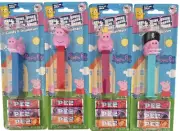 Peppa Pig PEZ Dispensers - Peppa, Princess Peppa, George and Pirate George New!