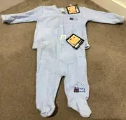 Bonds Original Poodelette Winter Footed Set - Size 00 Top+Size 000 Pants(train)