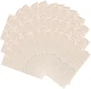 Anneome 60pcs Ear Stickers Correction Stickers Ottostick Clear Ear Sticker Women Correction Ear Patch Prominent Ear Corrector Ear Clean Makeup Eversion Silica Gel White Plaster
