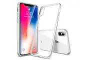 Apple iPhone XS (5.8") Ultra Slim Premium Crystal Clear TPU Gel Back Case by MEZON Wireless Charging Compatible (iPhone XS, Gel)