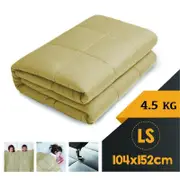 WEIGHTED BLANKET LONG SINGLE Heavy Gravity LINEN 4.5KG