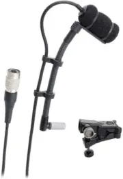 Audio Technica ATM350UcW Cardioid Condenser Clip-on Mic for AT Wireless, New!