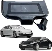 Wireless Car Charger with 15w Wireless and USB Qc3.0 Fast Charging for Porsche Panamera Executive Sport Turismo Turbo S 2017-2023 All Models Center Console Accessory Panel