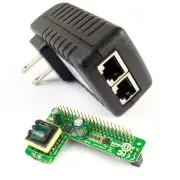 Gigabit Raspberry Pi 4 4B 3B+ 3B Plus PoE HAT+ PoE Injector Power Over Ethernet