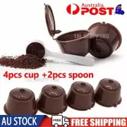 20 PCS Dolce Gusto Reusable Pod Refillable Filter Pod Capsule Cup Coffee Nescafe