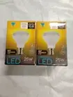 2 Pack Triangle Bulbs 4w E17 Base Soft White LED Light Bulbs