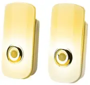 2 Pack LED Night Light Flashlight With Motion Sensor - 3-in-1 Warm White
