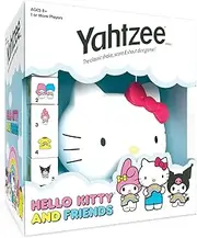 YAHTZEE USAOPOLY : Hello Kitty and Friends | Collectible Head Dice Cup | Classic Family Dice Game | Officially Licensed Sanrio Game & Merchandise | 1+ Players | Ages 8+ | 30 Minute Play Time