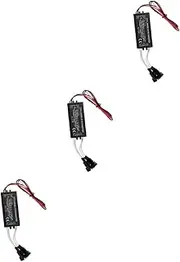 HEALEEP 3pcs Angel Eye Inverter Replacement 12v Ccfl Ring Inverter Ring Tester 2 Outputs Sealed Over Protection