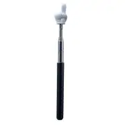Finger Pointer Stick Professional Telescopic Teachers Pointer Long-lasting Handheld Pointer Stick for Classroom KAESI Black