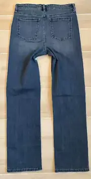 Buffalo David Bitton high rise straight denim jeans size 6/28 women’s 30 ins NWT