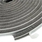 Sealing brush for sliding windows self-adhesive sealing strip
