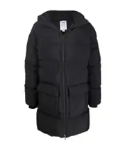 Y-3 Zip-Up Hooded Down Coat XL,L,M,XXL Black