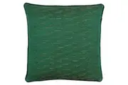 Riva Paoletti Highbury Cushion Cover (Emerald/Gold) (50x50cm)