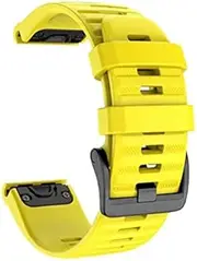 [DJDLFA] 26 22 20MM Silicone Watch Band Straps For Garmin Fenix 6X 6 6S Pro 7X 7 Easyfit Wristband Fenix 5 5X 5S Plus Smartwatch Bracelet