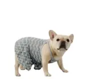 Koolaburra By Ugg Large Dog Green and White Mila Knit Chevron Pattern Dress