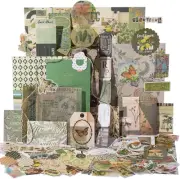 Aesthetic Scrapbook Kit, Junk Journal Scrapbooking Supplies, Vintage Journaling