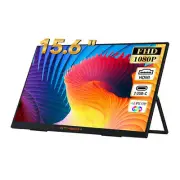 15.6 Inch 1080P Gaming IPS HDR Screen Monitor Portable Screen Dual Speaker USB C