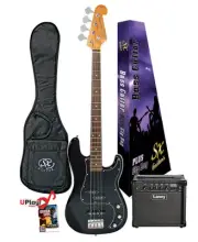 SX VEP62B Vintage Bass & Laney LX15B Amp Pack