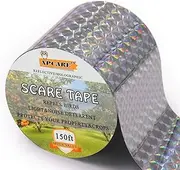 Bird Repellent and Deterrent Reflective Scare Tape ? Double Sided Reflective Tape Keeps All Birds Away from Your Property ? Effective for Woodpeckers Pigeons Grackles and More (150 Ft.)
