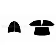 For Chrysler Neon 4-door Saloon 1994-99 Full Pre Cut Window Tint Kit Car Film