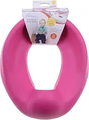 Dreambaby Soft Touch Potty Seat for Toddlers and Children - Toilet Training Seat Topper - with Non-Slip Foam - Pink - Model F676