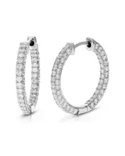 Amairah 14K 2.00 ct. tw. Lab-Grown Diamond Hoops