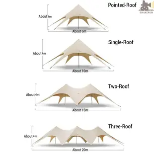 Snew 野營野餐戶外天篷單頂篷便攜式防紫外線遮陽棚