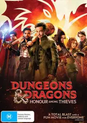 Dungeons And Dragons Honor Among Thieves DVD