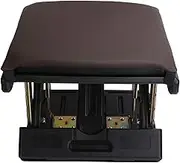 EVTSCAN HDPE+Soft Padded PVC Leather Mini Car Folding Stool Travel Practical Relaxing Stool for Car