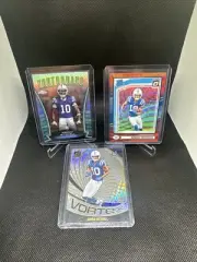 2024 Adonai Mitchell Lot Youthquake Refractor, Red Optic Rated Rookie, Vortex