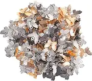 [GRADENEVE] Diy Charms Bulk 200pcs Metal Butterfly Pendants for Necklace Bracelet Earring Making