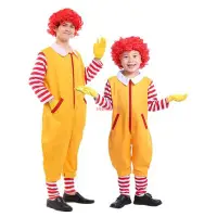 在飛比找蝦皮購物優惠-【新貨】萬聖節 兒童成人 小丑服裝 小丑親子服飾裝扮 麥當勞