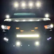 4x Car Front Grille LED Emergency Strobe Flash Warning Light Remote Control Kits