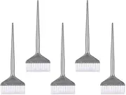 DS. DISTINCTIVE STYLE Hair Dye Applicator Brushes 5 Pieces Soft Long Bristles Hair Coloring Kit Handle Salon Hair Bleach Tinting DIY Tool