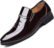 [Remxi] Mens Loafers Shoes Driving Moccasin Shoes Mens Slip-on Oxfords Shoes Formal Dress Shoe
