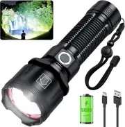 Flashlights High Lumens Rechargeable, 990000 Lumens Super Bright LED Flashlight.