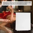 (White）Beauty Salon Sheets SkinFriendly SPA Massage Table Bed Cover With Face