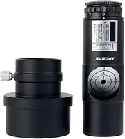SVBONY Red Laser Collimator 1.25'' Battery 7 Bright Levels Triple Cemented Lens Metal with 2" Adapter for Reflector Telescope Collimation