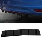 Rear Bumper Bottom Spoiler Perfect Match Tail Bumper Diffuser Fins Spoiler For 1
