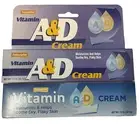 2 Pk Vitamin A&D Cream Ointment for Diaper Rash and Skin Irritations Exp2026